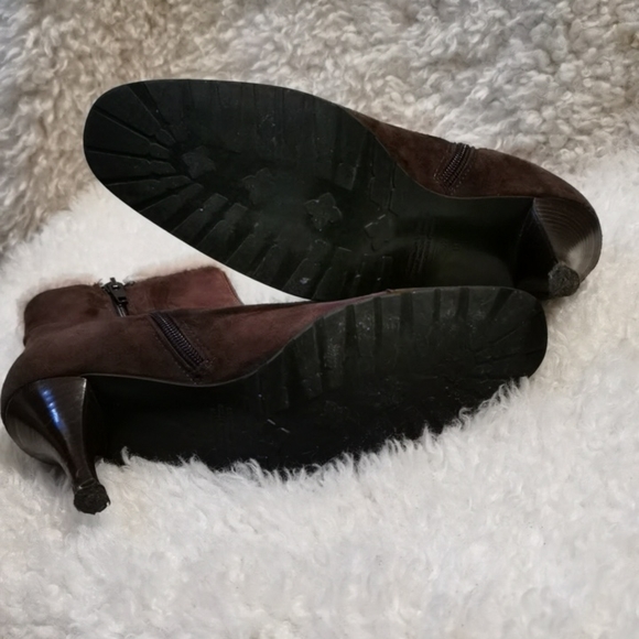 Massimo Baldi Sherpa Trim Booties 6.5B - Picture 6 of 9